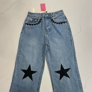Edited Star Mom Jeans